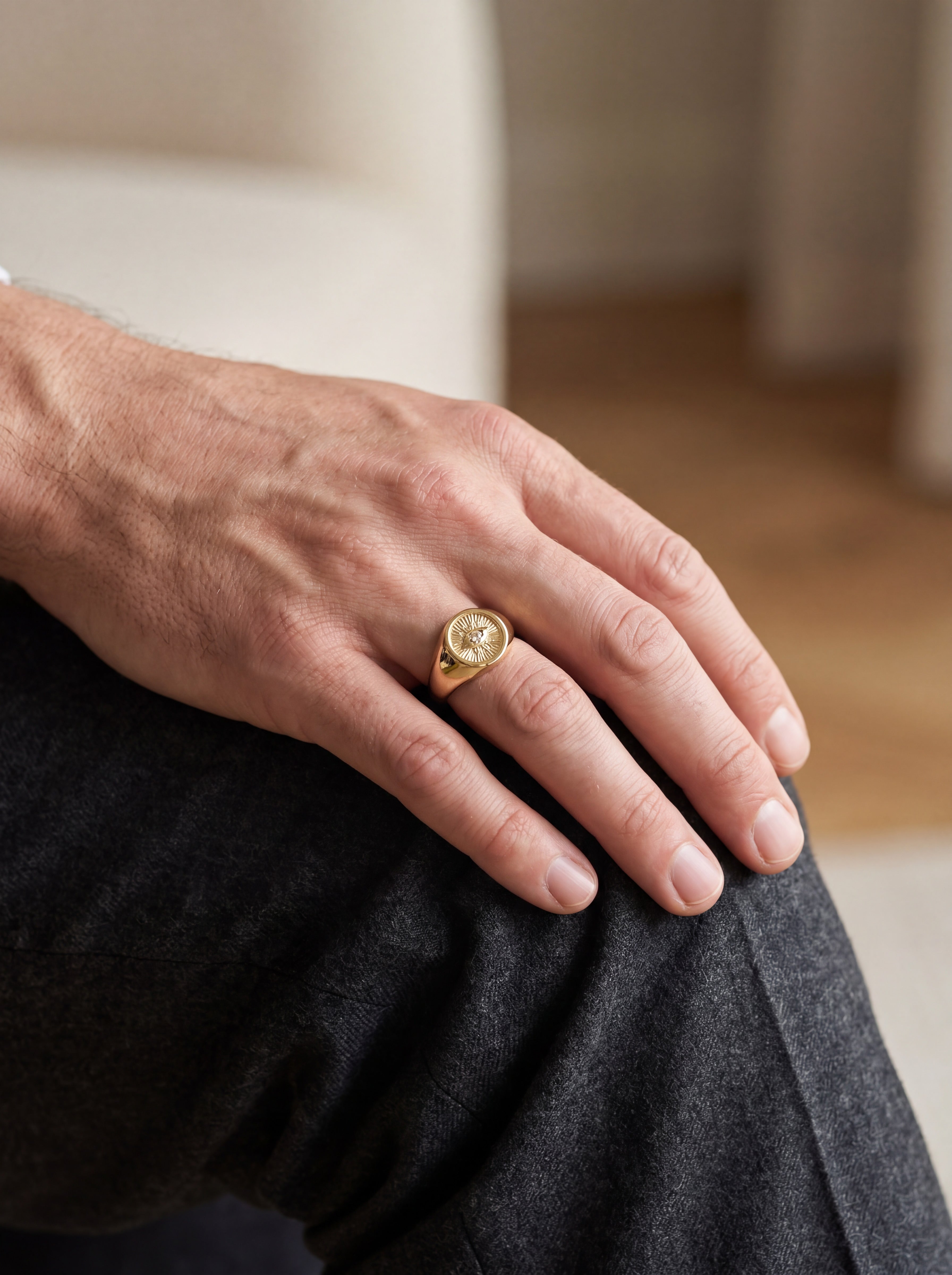 Eye Bubble Ring