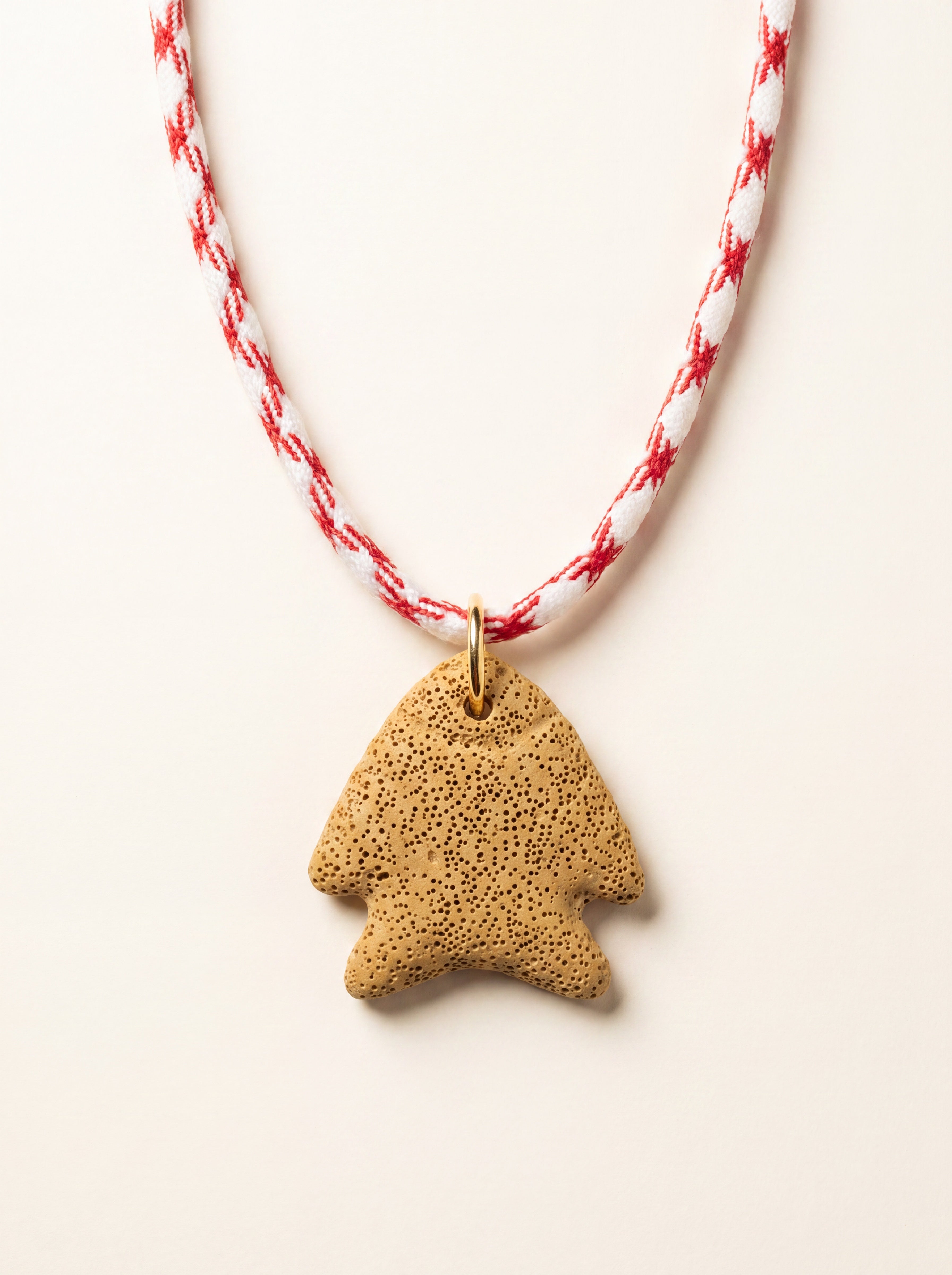 Yellow Angel Fish Necklace
