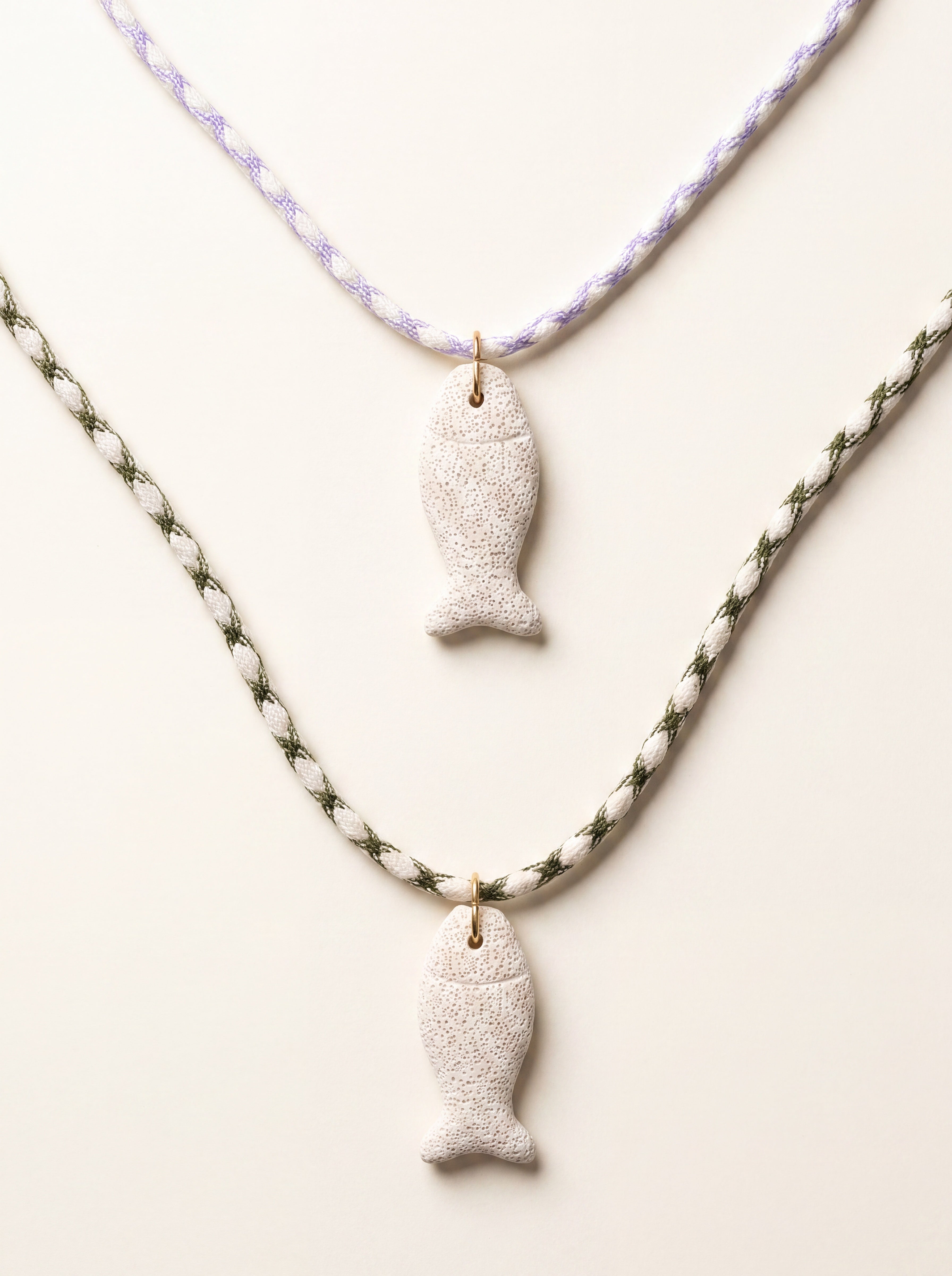 Stone Fish Necklace