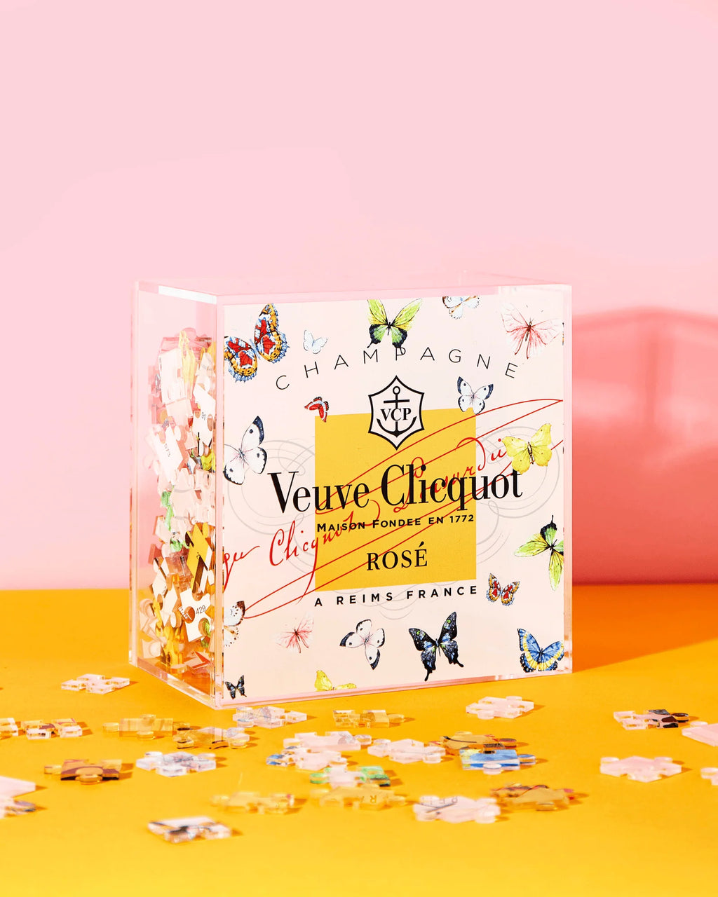 Rosé Butterfly Acrylic Puzzle
